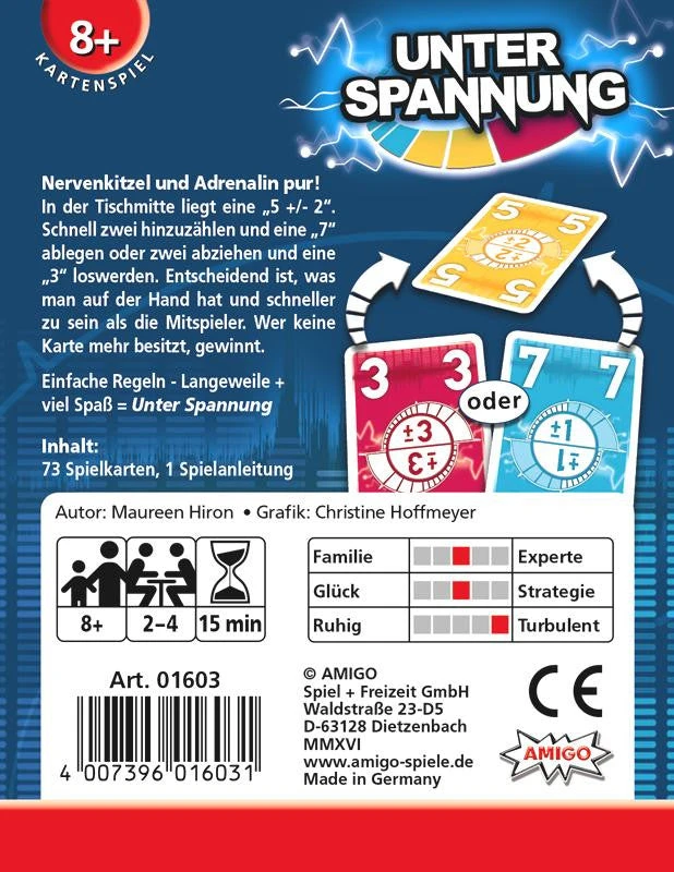 AMIGO Spiel Unter Spannung (German Import) 2 AMIGO Spiel Unter Spannung (German Import)
