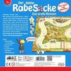 AMIGO Spiel Board Games Der Kleine Rabe Socke: Das Große Rennen (German Import)