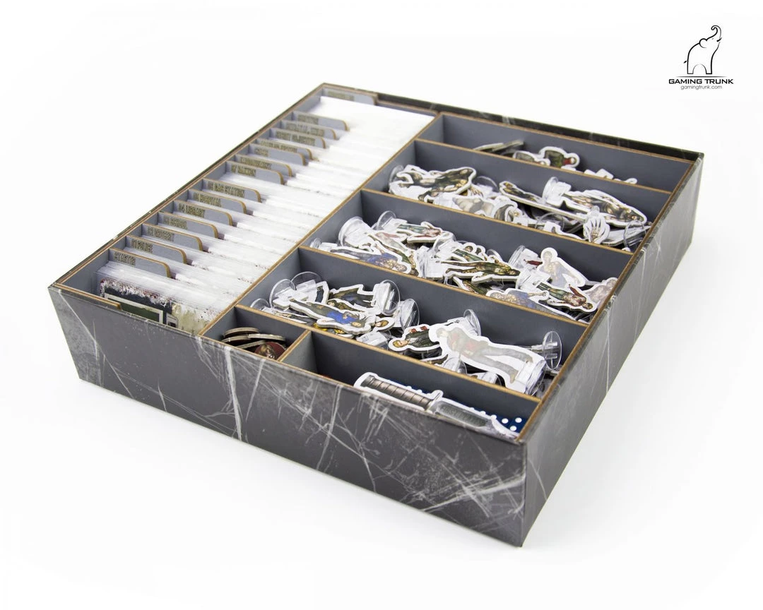 Gaming Trunk - Winter Night Organizer For Dead Of Winter The Long Night (Gray) 8 Gaming Trunk - Winter Night Organizer For Dead Of Winter The Long Night (Gray)
