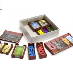 Gaming Trunk - Architects Organizer For Architects Of The West Kingdom (Natural Unstained)