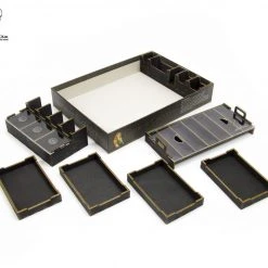 Gaming Trunk - Caledonia Organizer For Clans Of Caledonia™ Revision 2 (Natural Unstained)