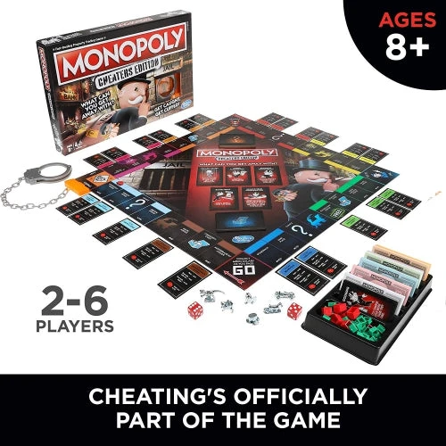 Hasbro Monopoly Cheaters Edition 2 Hasbro Monopoly Cheaters Edition
