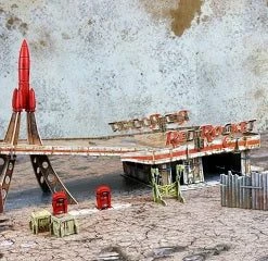 Modiphius Entertainment Board Games Fallout: Wasteland Warfare - Red Rocket Scenic Set