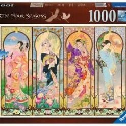 Puzzle Ravensburger - The Four Seasons (1000 Pieces) May 16-22, 2022