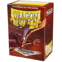 Dragon Shield - Matte Crimson