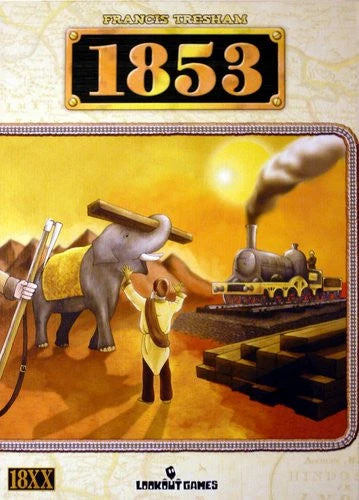 Mayfair Games 1853: India Board Game 1 Mayfair Games 1853: India Board Game
