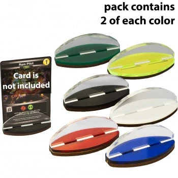 ADC Blackfire Entertainment GmbH Import Games Blackfire Card Stands - Collection (12 Pack) 1 ADC Blackfire Entertainment GmbH Import Games Blackfire Card Stands - Collection (12 Pack)