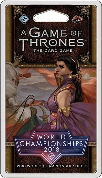 Fantasy Flight Games Board Games A Game Of Thrones: The Card Game (Second Edition) - 2018 World Championship Deck