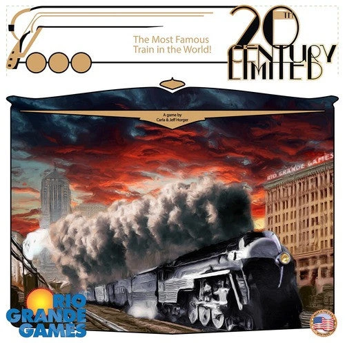Rio Grande Games 20th Century Limited Board Games 1 Rio Grande Games 20th Century Limited Board Games