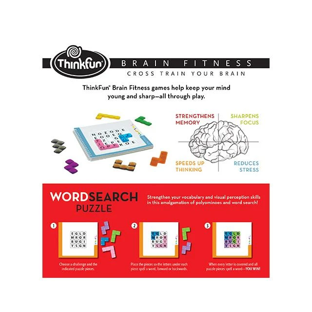 ThinkFun Word Search Puzzle 3 ThinkFun Word Search Puzzle