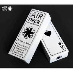 TipTop Things Board Games Air Deck Playing Cards - White