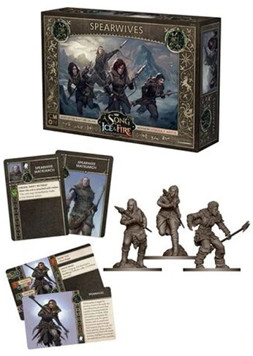 CMON Limited A Song Of Ice & Fire: Tabletop Miniatures Game - Spearwives Board Games 1 CMON Limited A Song Of Ice & Fire: Tabletop Miniatures Game - Spearwives Board Games