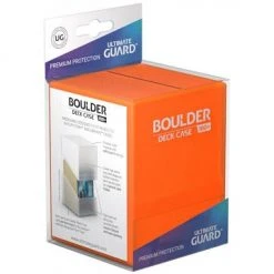 Deck Boxes Ultimate Guard - Boulder™ 100+ Deck Case Poppy Topaz (Orange)