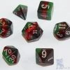 Little Dragon Corp Accessories Birthday Dice - March Bloodstone