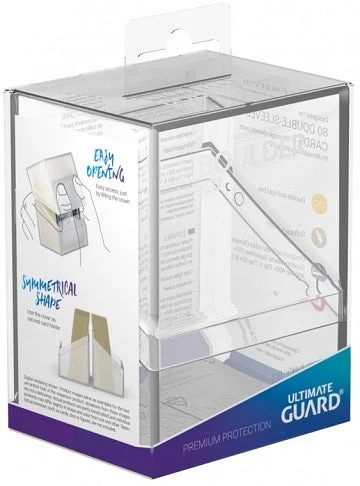 Deck Boxes Ultimate Guard - Boulder™ 80+ Deck Case (Clear) 1 Deck Boxes Ultimate Guard - Boulder™ 80+ Deck Case (Clear)