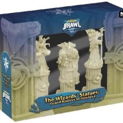 Mythic Games Super Fantasy Brawl - The Wizards Statues