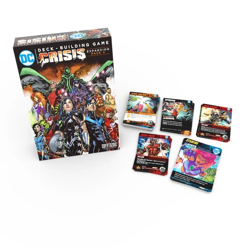 Cryptozoic Entertainment DC Comics Deck-Building Game: Crisis Expansion Pack 4 2 Cryptozoic Entertainment DC Comics Deck-Building Game: Crisis Expansion Pack 4