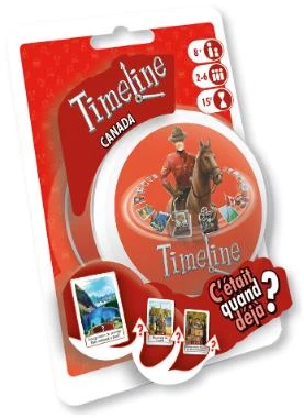 Asmodee Timeline: Canada (French Edition) Board Games 1 Asmodee Timeline: Canada (French Edition) Board Games