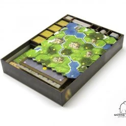 Gaming Trunk - Caledonia Organizer For Clans Of Caledonia Board Game (Black) (For First Edition Of The Game) 11 Gaming Trunk - Caledonia Organizer For Clans Of Caledonia Board Game (Black) (For First Edition Of The Game)