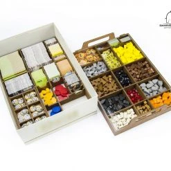 Gaming Trunk - Cave Organizer For Caverna (Walnut)