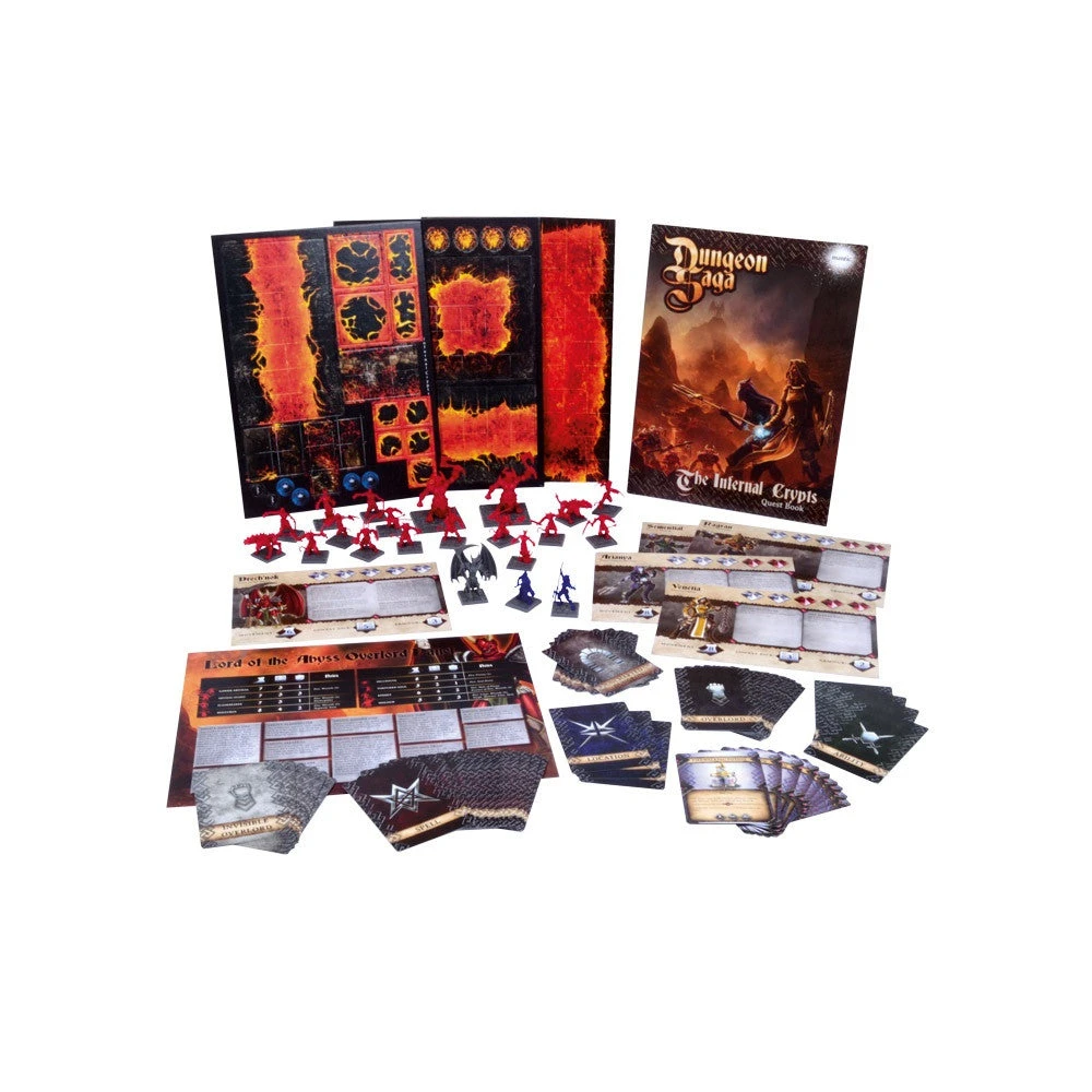 Mantic Games Board Games Dungeon Saga: The Infernal Crypts 1 Mantic Games Board Games Dungeon Saga: The Infernal Crypts
