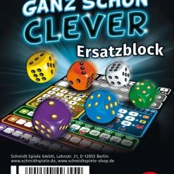 Schmidt Spiele Ganz Schön Clever! Ersatzblock (German Import)