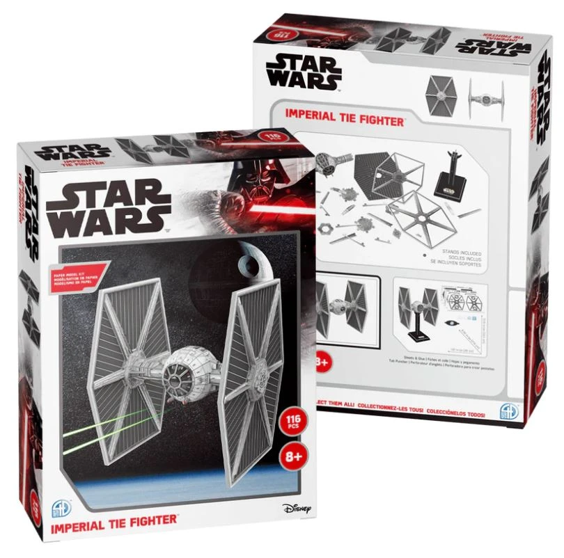 4D Puzz 3D Puzzle: Star Wars TIE Fighter TIE / LN 1 4D Puzz 3D Puzzle: Star Wars TIE Fighter TIE / LN