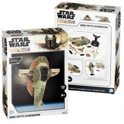 4D Puzz Accessories 3D Puzzle: Star Wars: The Mandalorian: Boba Fett's Starfighter