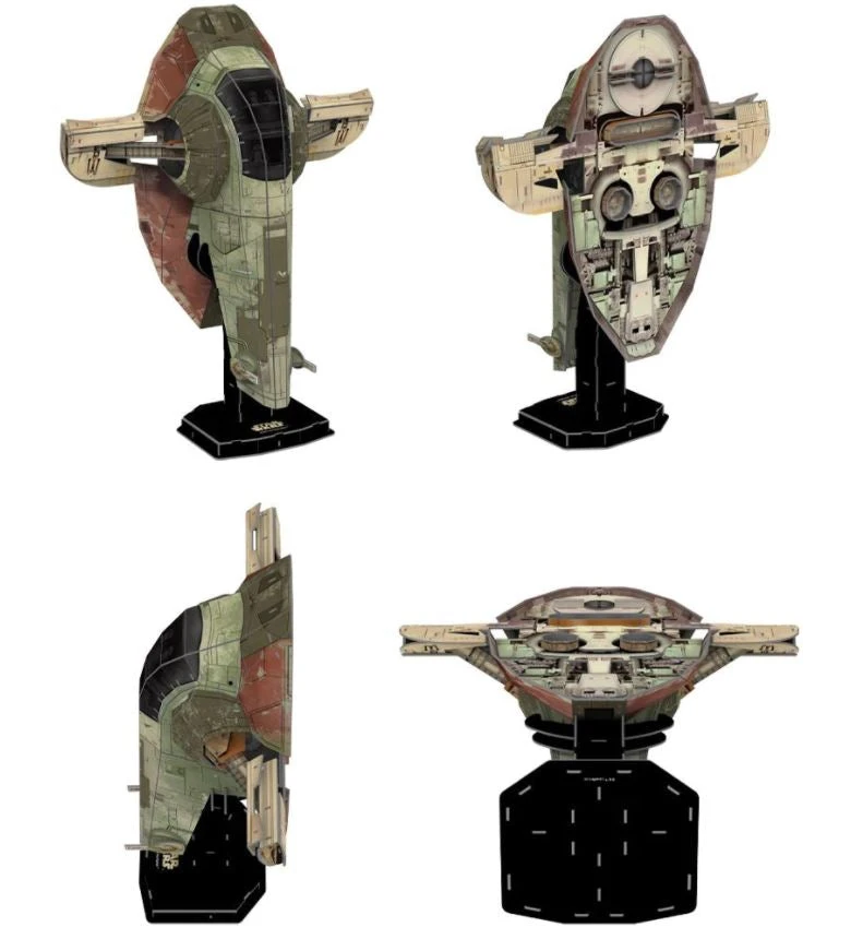 4D Puzz Accessories 3D Puzzle: Star Wars: The Mandalorian: Boba Fett's Starfighter 2 4D Puzz Accessories 3D Puzzle: Star Wars: The Mandalorian: Boba Fett's Starfighter