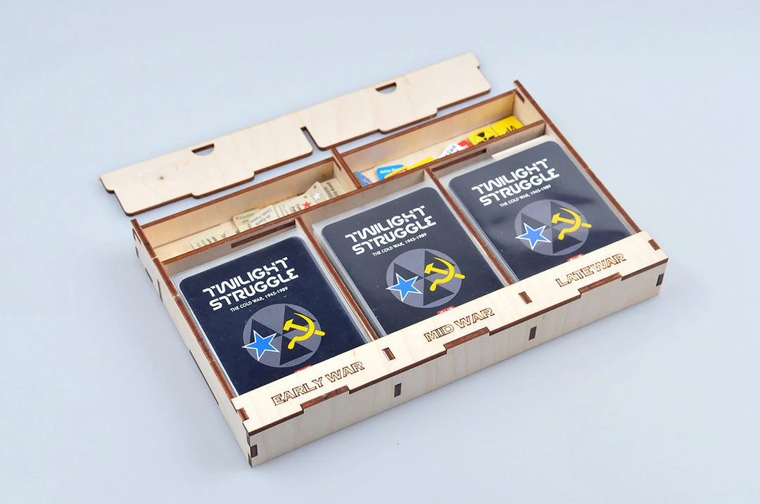 Meeple Realty - Twilight Bunker (Compatible With TWILIGHT STRUGGLE™) 3 Meeple Realty - Twilight Bunker (Compatible With TWILIGHT STRUGGLE™)