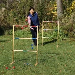 Yard Games Ladder Toss - Double Ladder Ball Game Board Games