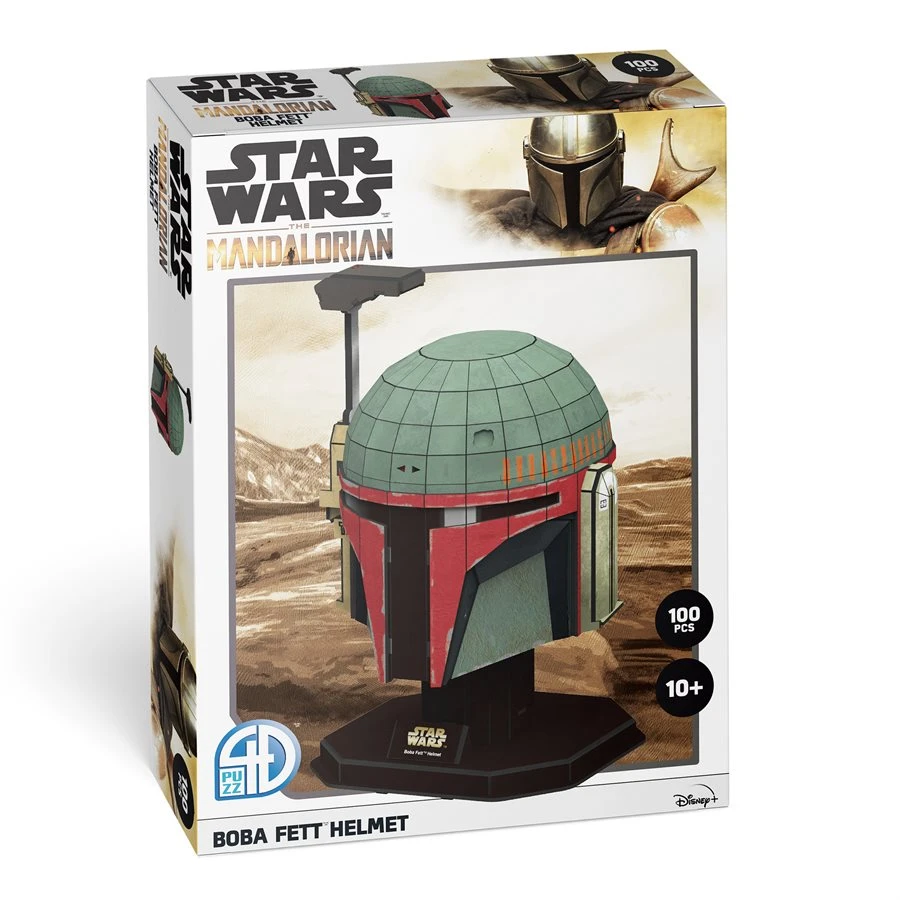4D Puzz 3D Puzzle: Star Wars: Boba Fett Helmet Style #1 (Medium Size) 1 4D Puzz 3D Puzzle: Star Wars: Boba Fett Helmet Style #1 (Medium Size)