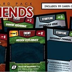 Game Salute Heroes Of Metro City: Vile Fiends Bonus Card Pack