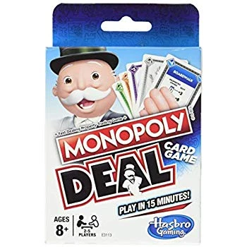 Hasbro Board Games Monopoly Deal 1 Hasbro Board Games Monopoly Deal