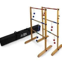 Yard Games Ladder Toss - Double Ladder Ball Game Board Games