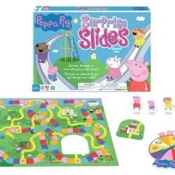 Wonder Forge Surprise Slides Game - Peppa Pig Board Games