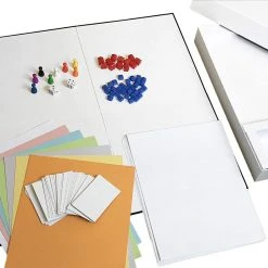 Apostrophe Games - Create Your Own Opoly Game (Blank Game Board, Box & Opoly Accessories) Board Games