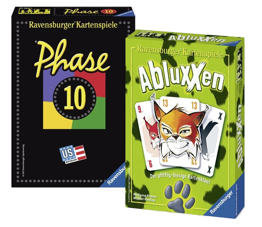 Ravensburger Abluxxen And Phase 10 Bundle 1 Ravensburger Abluxxen And Phase 10 Bundle