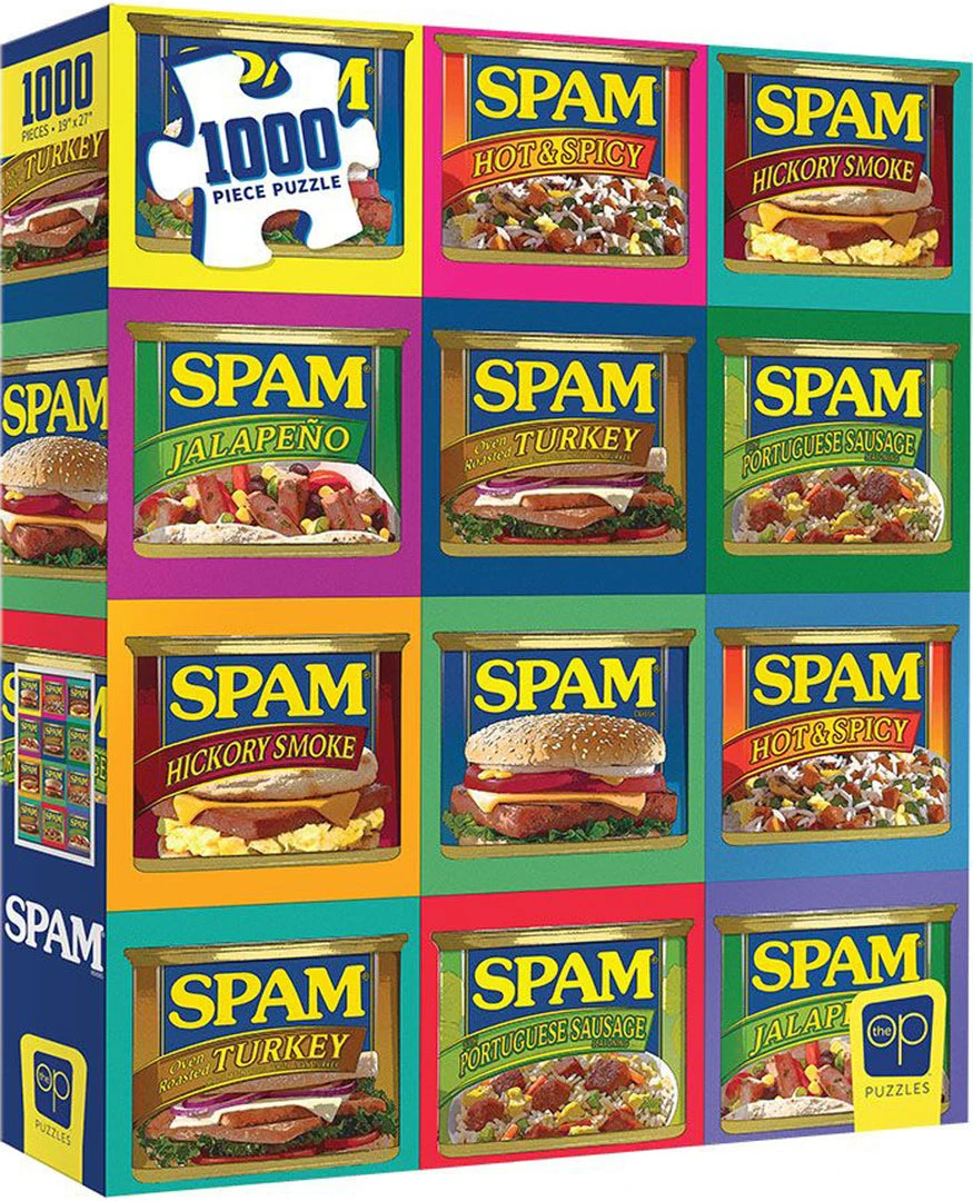 Puzzle - USAopoly - Spam: “Don't Knock It 'Til You'Ve Fried It” (1000 Pieces) 1 Puzzle - USAopoly - Spam: “Don't Knock It 'Til You'Ve Fried It” (1000 Pieces)