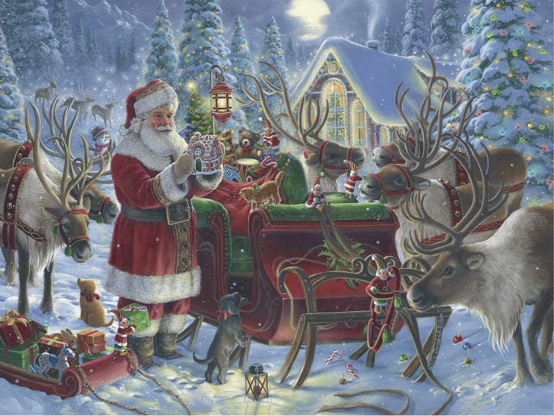 Puzzle - Ravensburger - Packing The Sleigh (1000 Pieces) Jun 13-19, 2022 2 Puzzle - Ravensburger - Packing The Sleigh (1000 Pieces) Jun 13-19, 2022