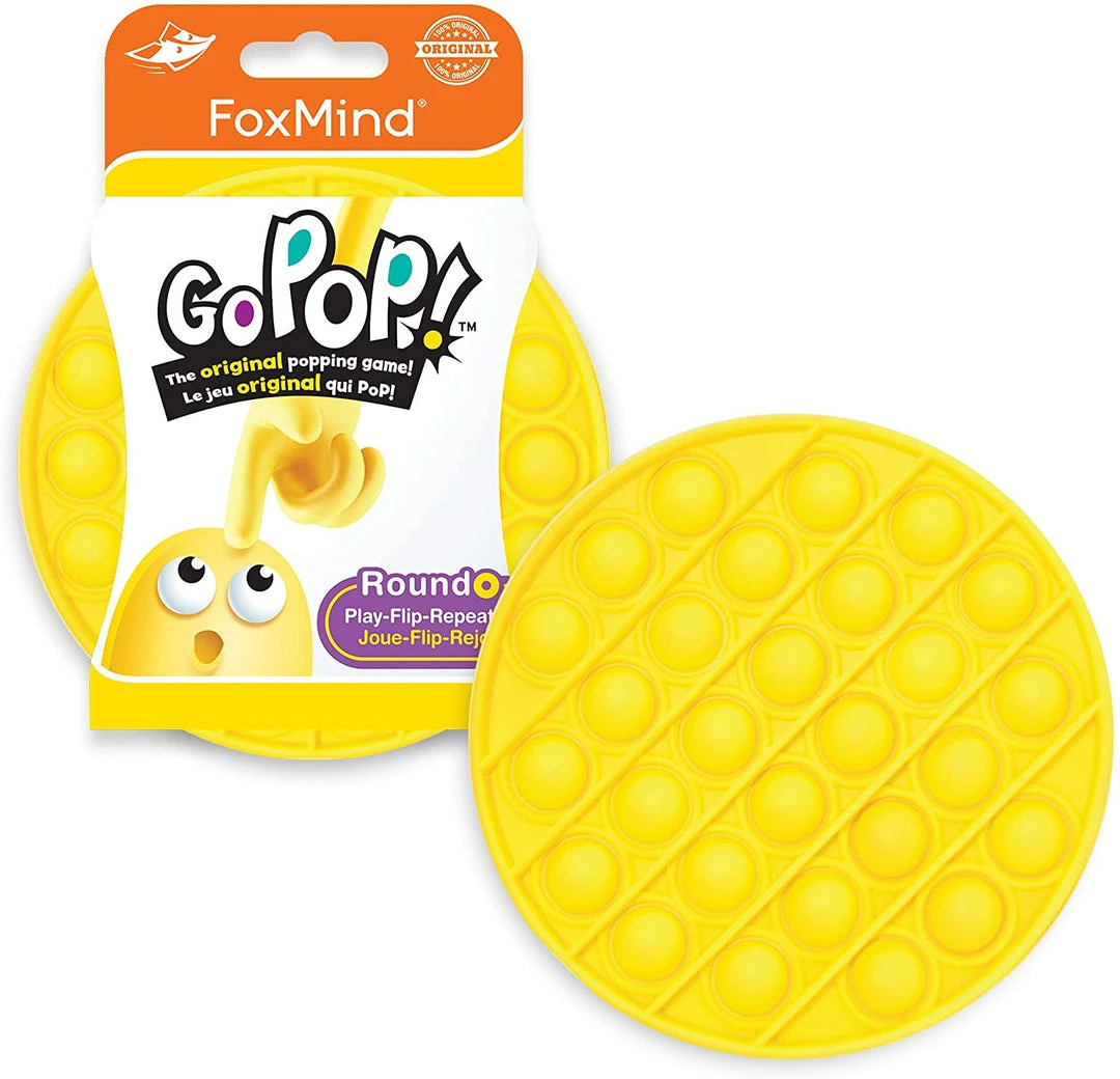 FoxMind Best Selling Children Games Go Pop! Roundo Yellow 3 FoxMind Best Selling Children Games Go Pop! Roundo Yellow