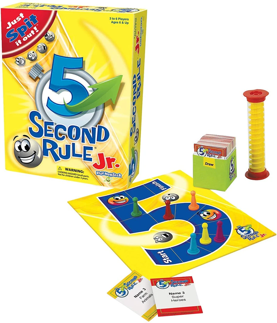 PlayMonster, LLC 5 Second Rule Jr. Board Games 2 PlayMonster, LLC 5 Second Rule Jr. Board Games