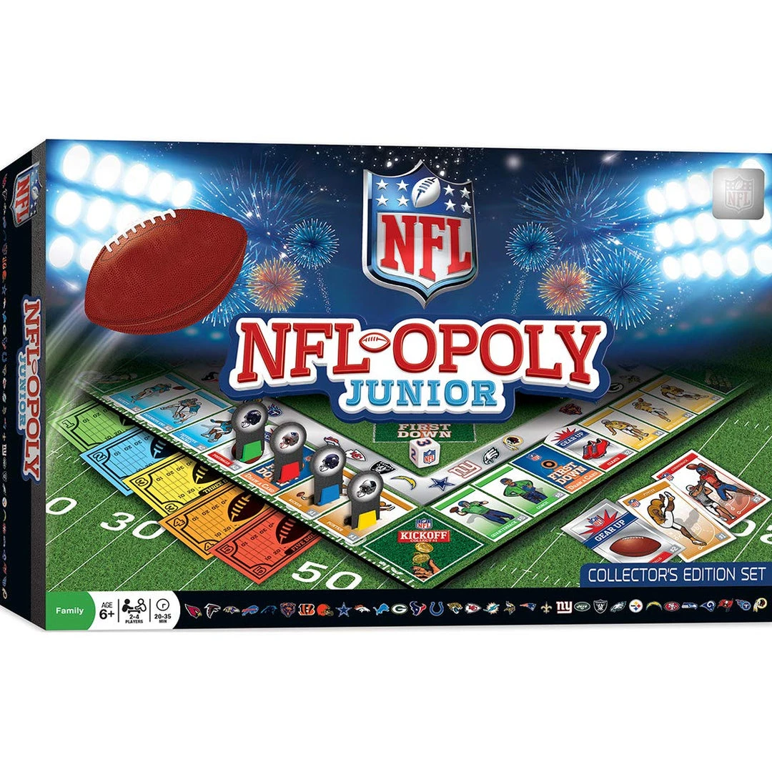 Master Pieces Board Games NFL-Opoly Junior 1 Master Pieces Board Games NFL-Opoly Junior