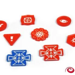 E-Raptor - X-Wing Complete Tokens Set (80pcs) Orange All Sale Items