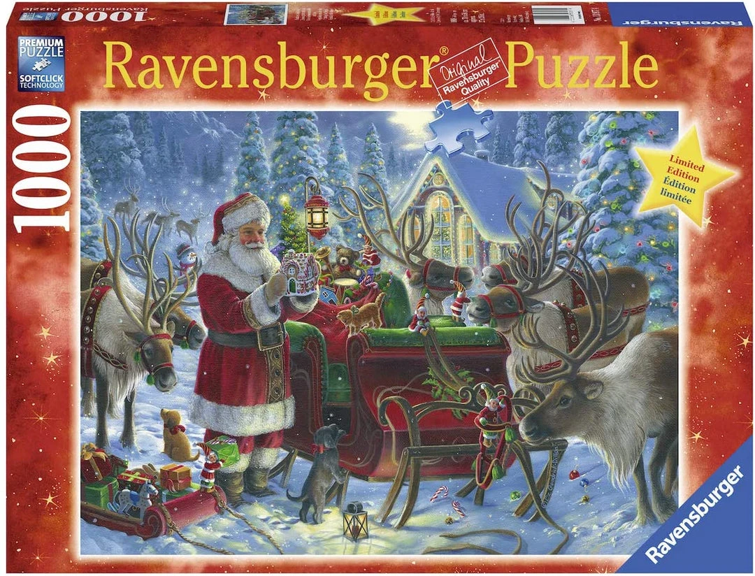 Puzzle - Ravensburger - Packing The Sleigh (1000 Pieces) Jun 13-19, 2022 1 Puzzle - Ravensburger - Packing The Sleigh (1000 Pieces) Jun 13-19, 2022