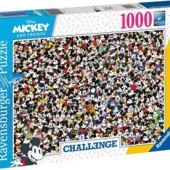 Puzzle - Ravensburger - Challenge Puzzle: Disney Mickey Multi-Coloured (1000 Pieces)