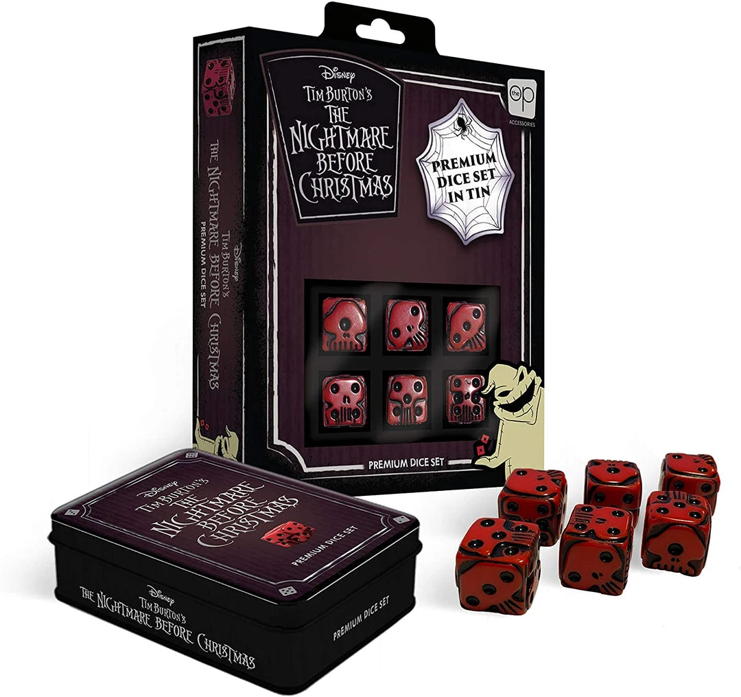 The Op Disney Tim Burton’s The Nightmare Before Christmas Premium 6PC Dice Set May 23-29, 2022 2 The Op Disney Tim Burton’s The Nightmare Before Christmas Premium 6PC Dice Set May 23-29, 2022