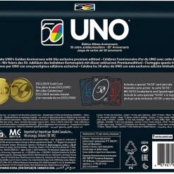 Mattel Board Games UNO - Premium 50th Anniversary Edition