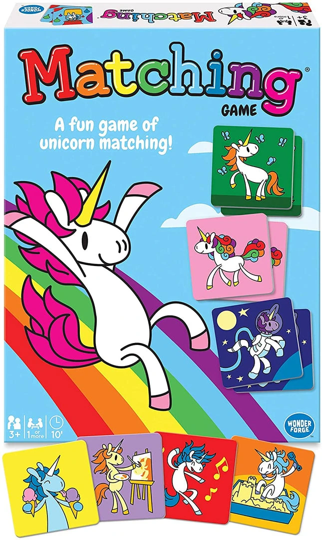 Wonder Forge Board Games Matching Game - Unicorn 2 Wonder Forge Board Games Matching Game - Unicorn