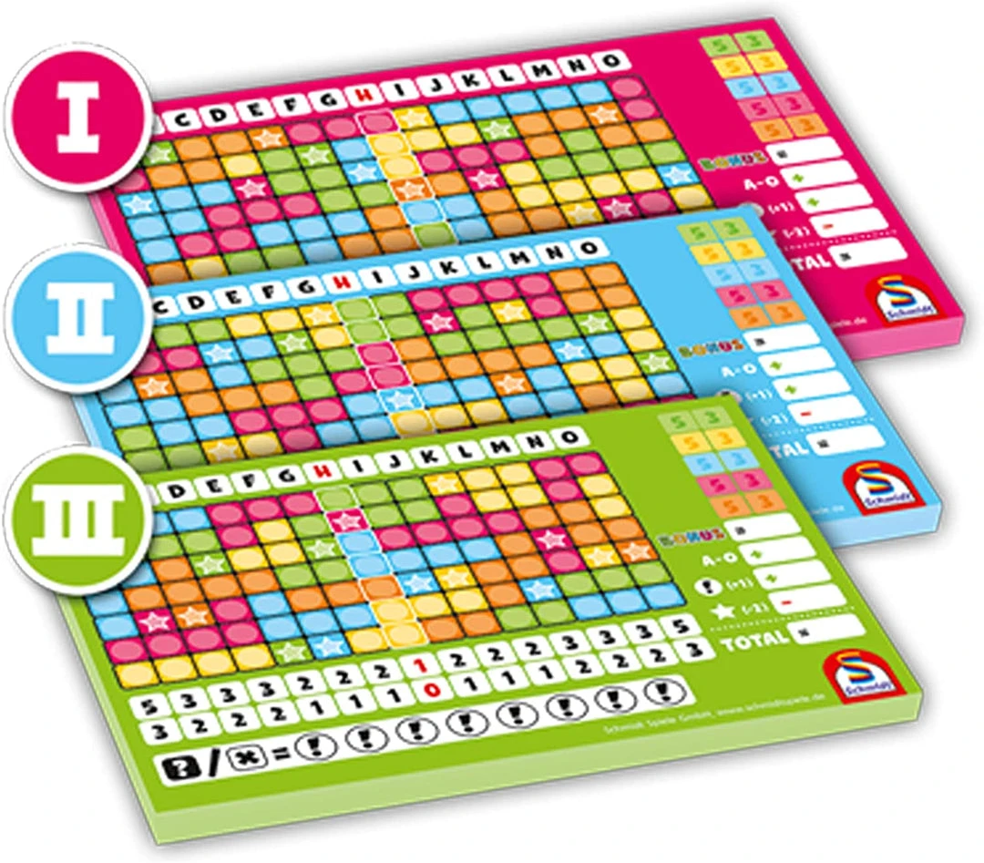 Schmidt Spiele Board Games Noch Mal!: Zusatzblockset (I, II, III) 2 Schmidt Spiele Board Games Noch Mal!: Zusatzblockset (I, II, III)